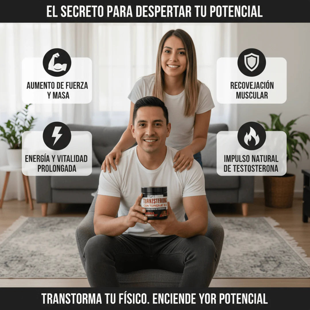 Turkesterone - Cápsulas de Ajuga Turkestanica con Tongkat Ali para Resistencia, Fuerza y Vitalidad Masculina (120 Cápsulas) – SuperHuman™